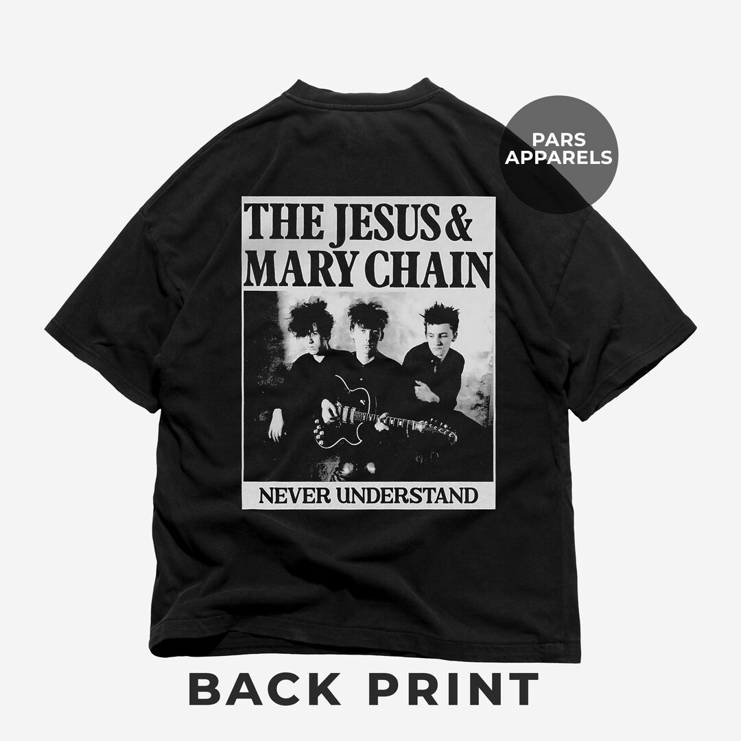 The Jesus and Mary Chain Back T-shirt - Premium the Jesus and Mary