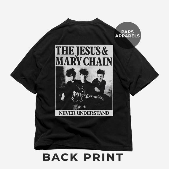 The Jesus and Mary Chain Back T-shirt - Premium the Jesus and Mary