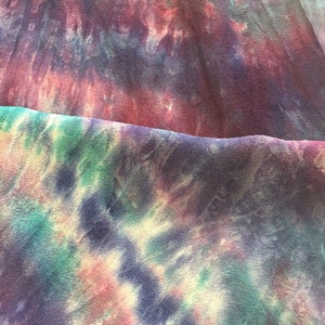 90&quot; silk chiffon scarf in teal, navy, burgundy and tan, ready to nuno felt