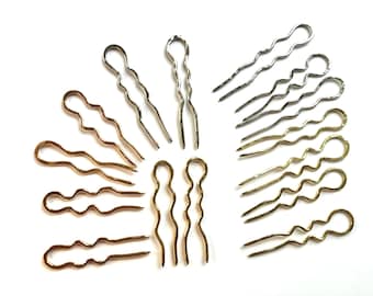 Wavy Chignon Hairpins Hairsticks Bobby Pins