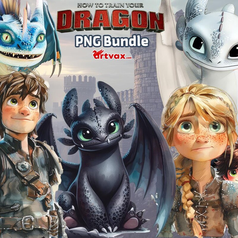 How to Train Your Dragon - Etsy