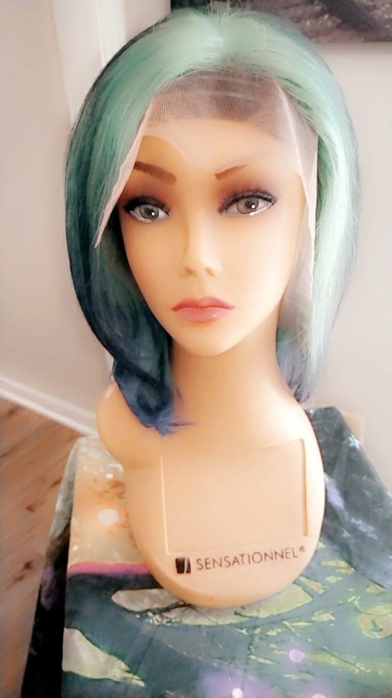 10in Custom Mermaid Color Hair Etsy