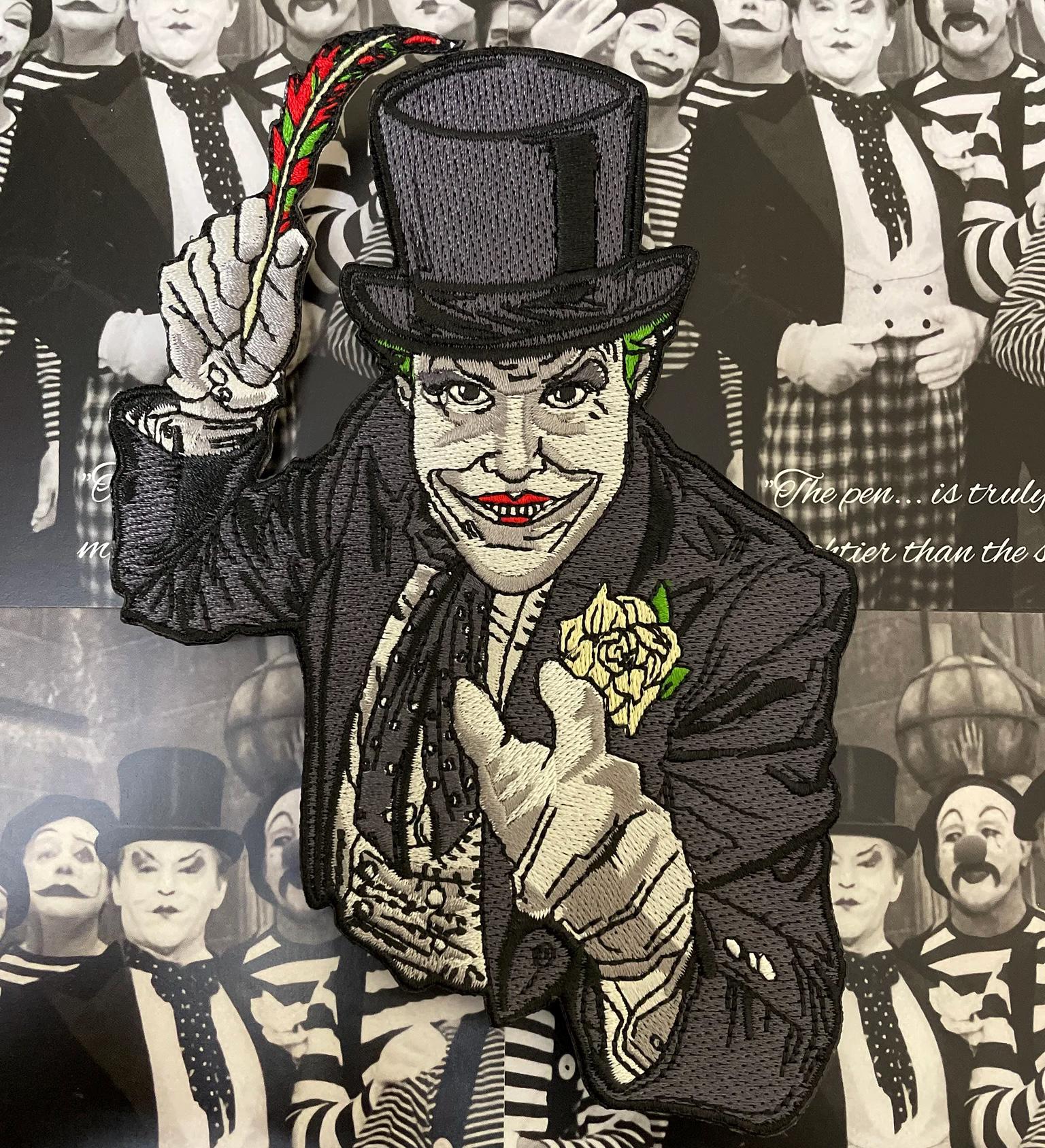 Batman 1989 Joker Mime Velcro Patch Jack Nicholson Tim Burton - Etsy