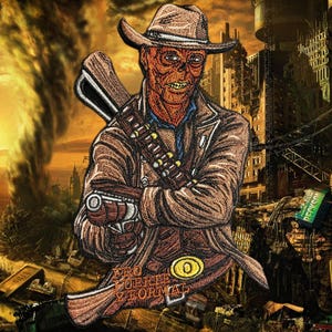 The Ghoul Fallout custom limited edition velcro patch