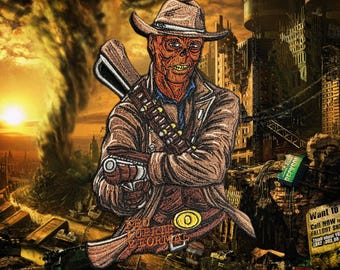 The Ghoul Fallout custom limited edition velcro patch
