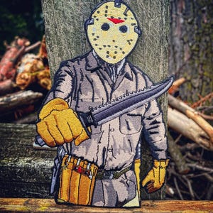 Friday the 13th Jason Voorhees Jason Lives part 6 Velcro Patch