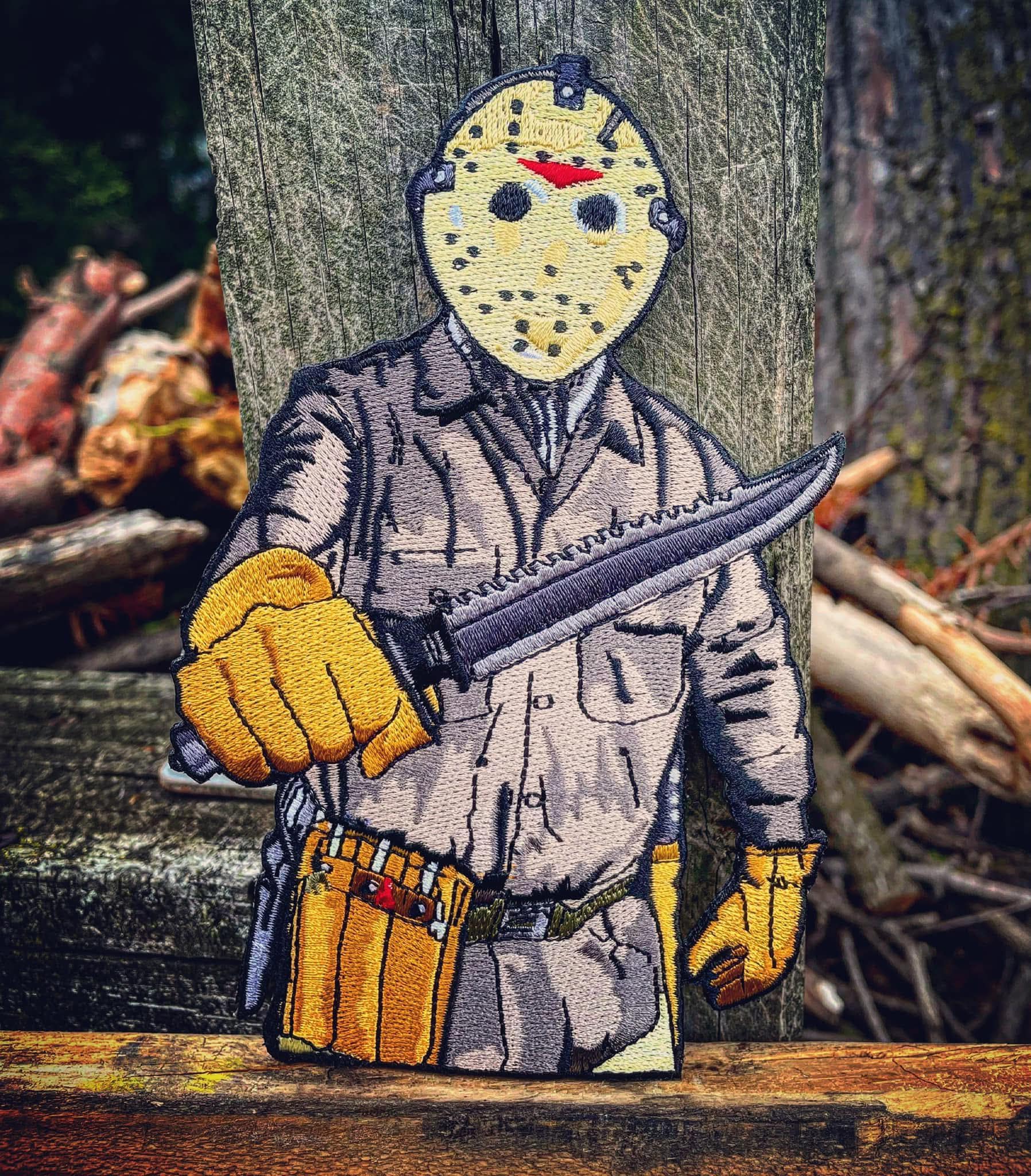 Friday the 13th Jason Voorhees Jason Lives part 6 Velcro Patch