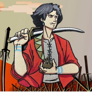 Mugen Samurai Champloo Velcro Patch