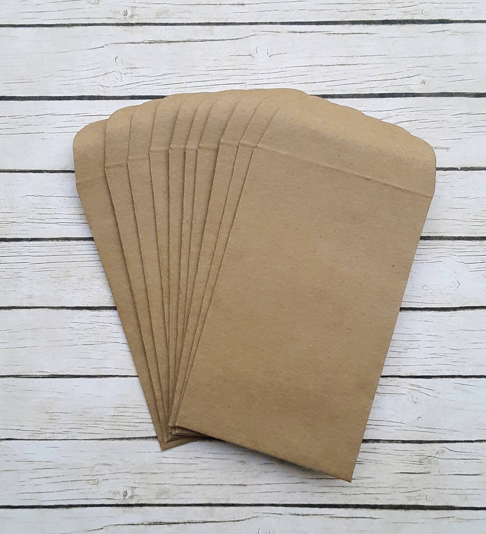 Kraft Coin Envelopes Set of 10 Etsy