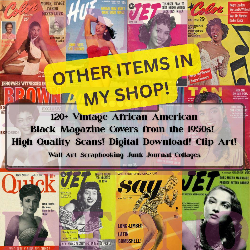 90s Jet Beauty of the Week Collage Kit: 200 Magazine Scans (digital ...