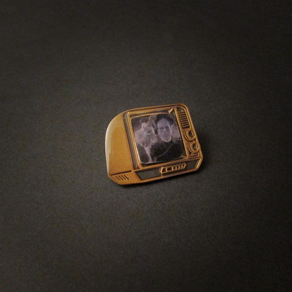 Industrial Copper Edition Glow In The Dark TV Pin with Pre-Installed Phantom of the Opera