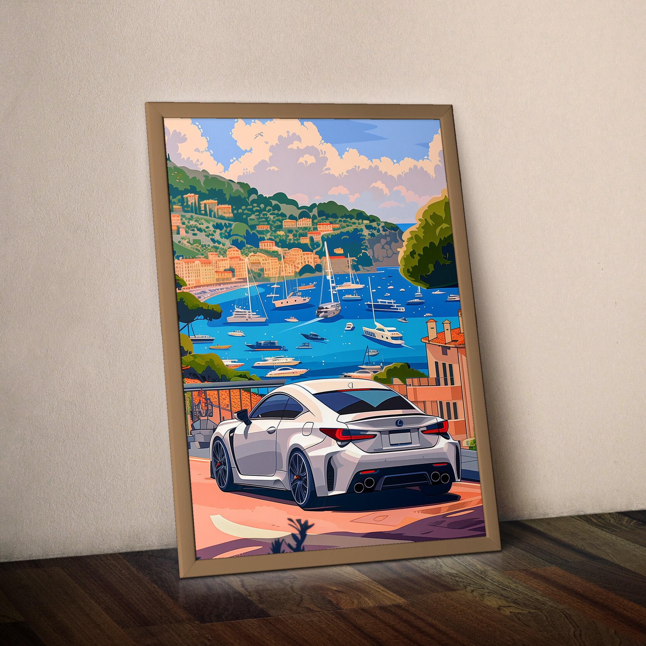 Lexus Poster | Lexus RC F Poster #9262.0 | JDM Wall Decor | JDM