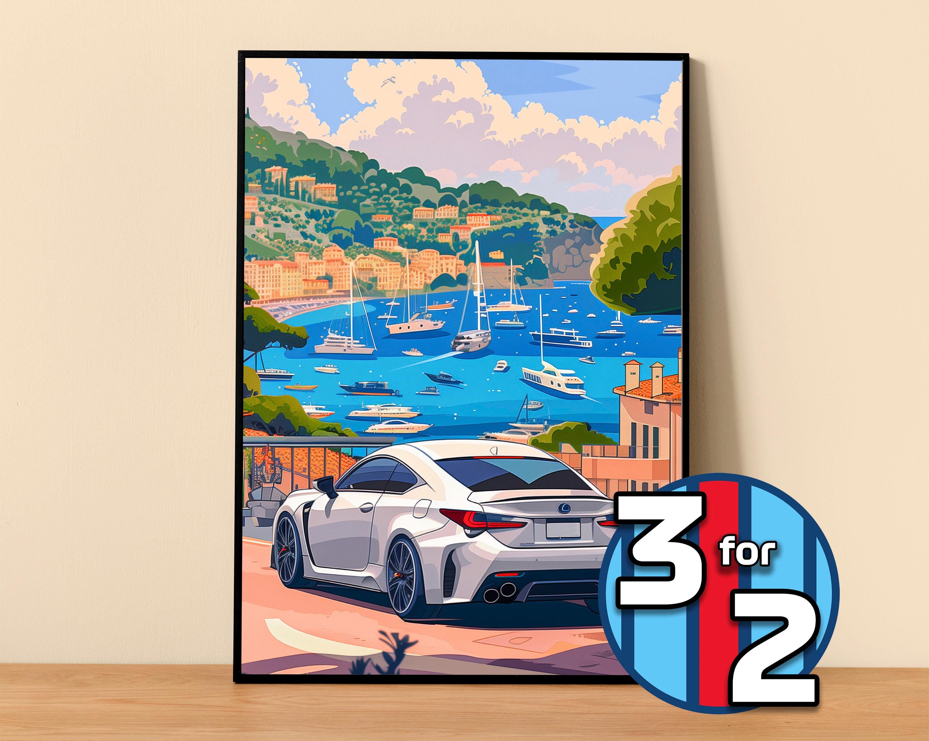 Lexus Poster | Lexus RC F Poster #9262.0 | JDM Wall Decor | JDM