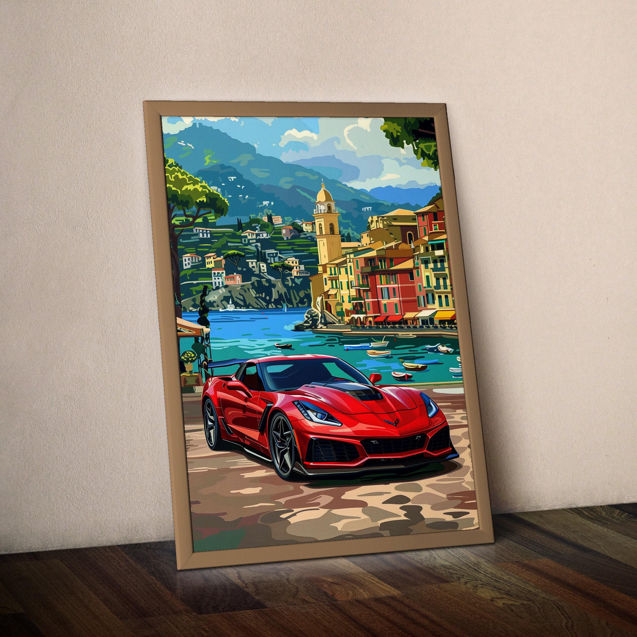 Chevrolet Poster | Corvette ZR1 C7 Poster #9320.5 | Corvette Wall