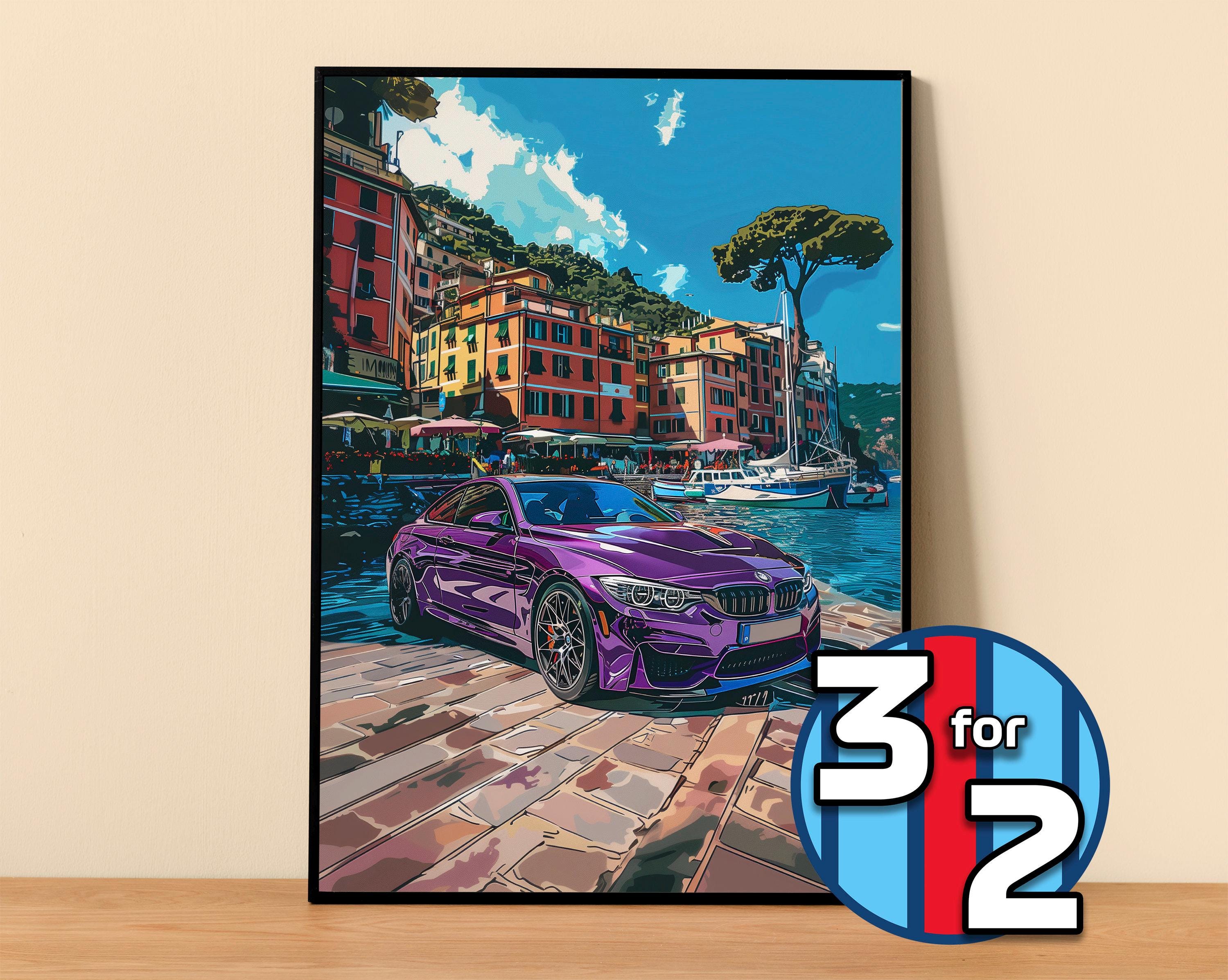 BMW ポスター | M4 コンペティション F82 ポスター #9014.3 | BMW 壁 