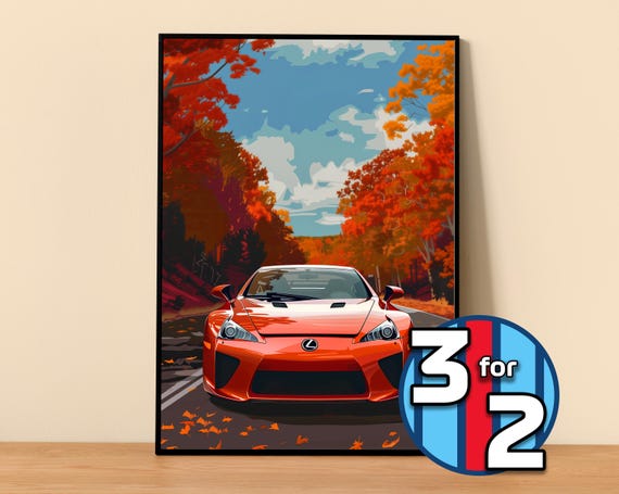 Lexus LFA オーナーズクラブ 10周年記念写真集 Lexus Poster | Lexus LFA Poster #5261.1 | JDM Wall Decor | JDM Art