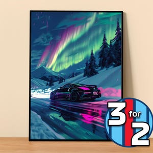 Samsung Poster | 350Z Poster #8201.0 | JDM Wanddekor | JDM Kunst Illustration | Geschenk für Ihn | Auto-Wand-Dekor-Geschenk für sie