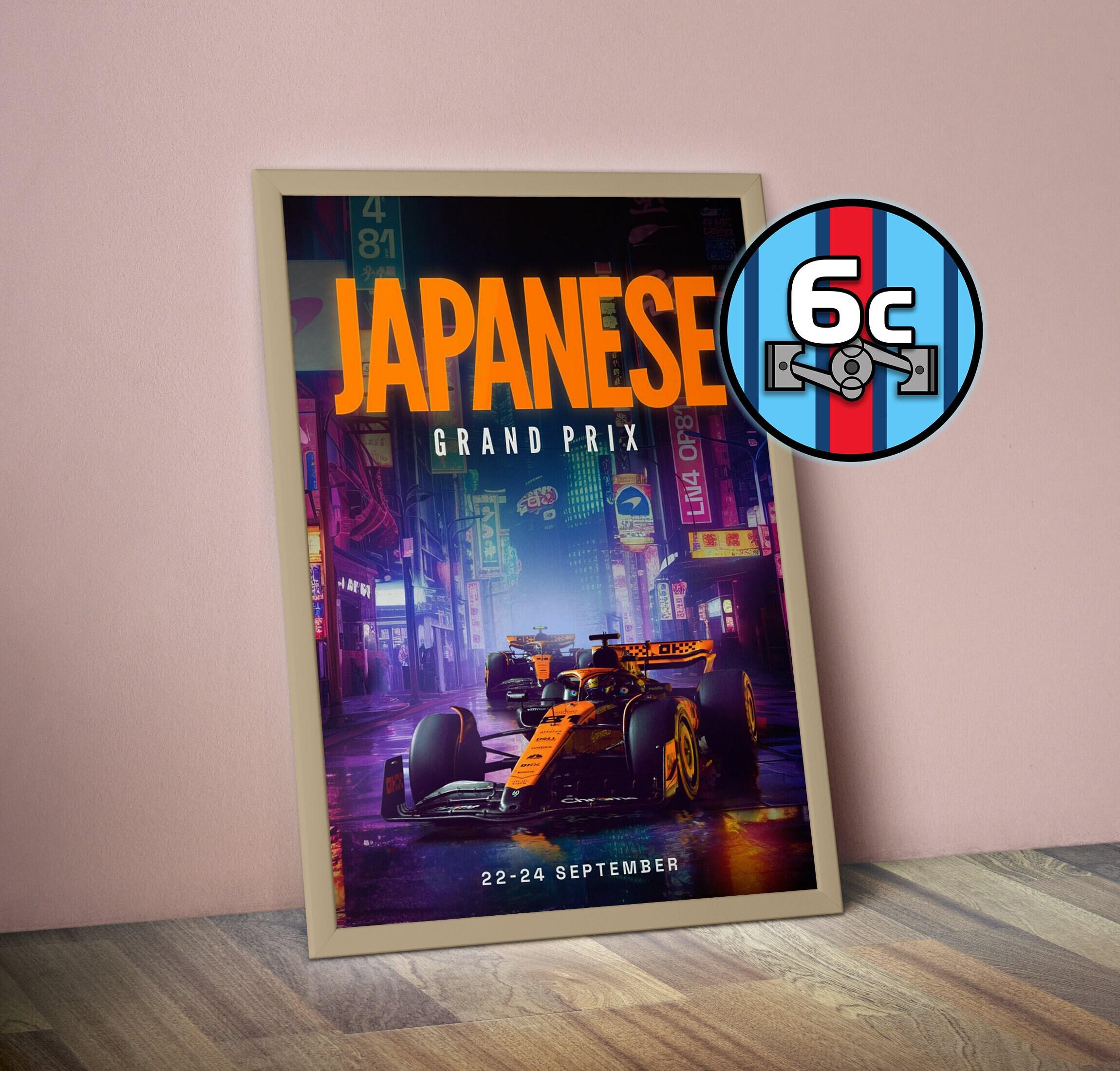 F1 パンフレット FORMULA 1 JAPANESE GRAND PRIX 2025 | Official Event Poster