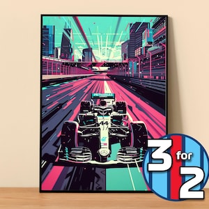 フェラーリ F1 ポスター #F1000 | スクーデリア フェラーリ プリント