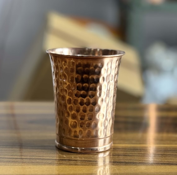 100% ハンドメイドPure Copper Hammered Moscow Muleマグ 16オンス