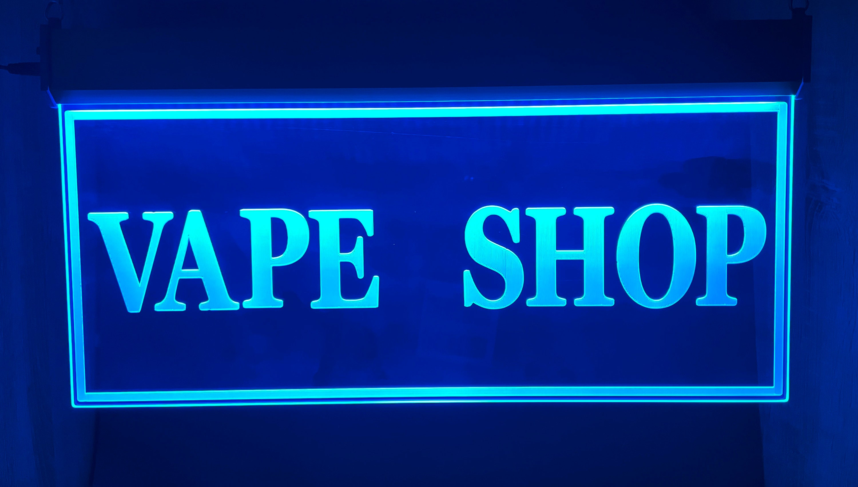 Vape Shop Led Signs Neon Light Window Hanging Display Large 10