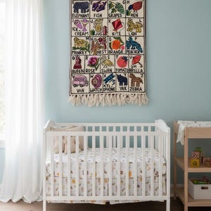 Arte de pared ABC hecho a mano: pequeñas letras, grandes maravillas