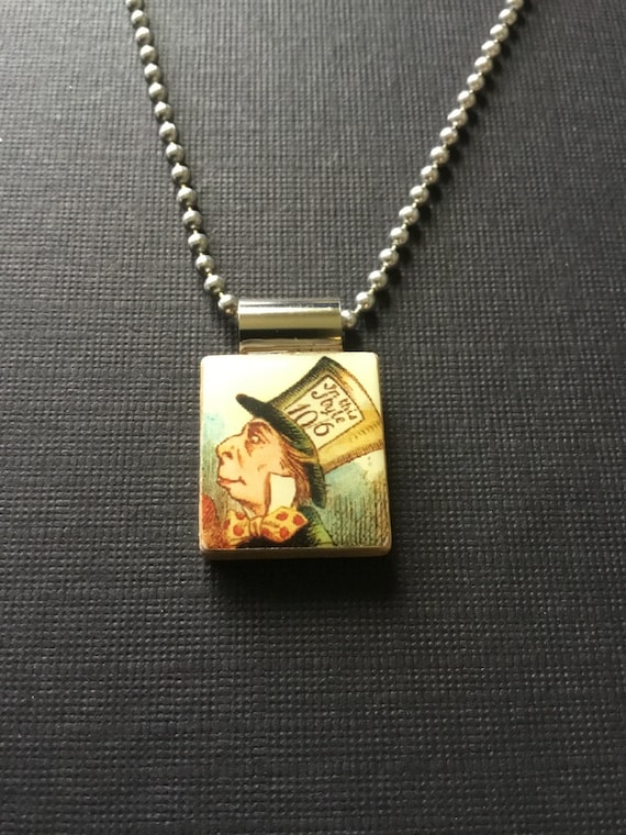 Mad hatter necklace clearance