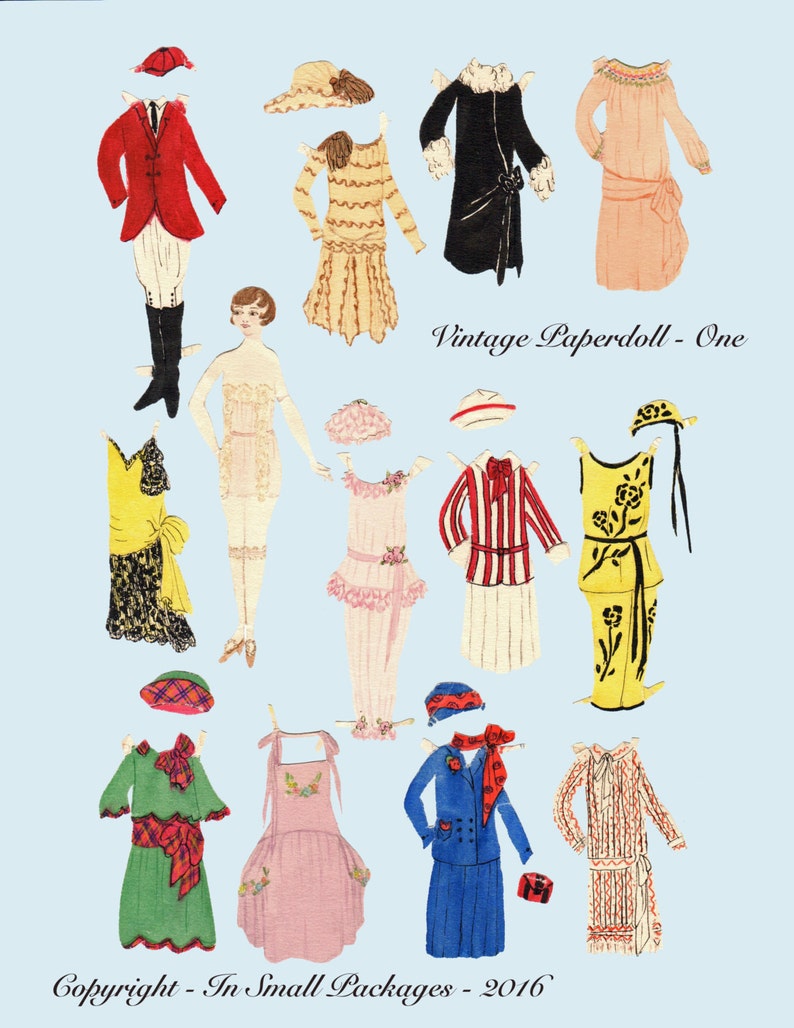 Classic electronic Paperdoll, Printable Paper Doll, Roaring 20s paper doll, flapper paper doll, jpeg structure, 1920s doll, classic design picture regarding Paper Doll Printable titled Basic electronic Paperdoll, Printable Paper Doll, Roaring 20s paper doll, flapper paper doll, jpeg layout, 1920s doll, classic design