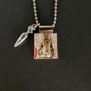 Bunny Jewelry, Peter Rabbit Necklace, Beatrix Potter Jewelry, Handmade ...