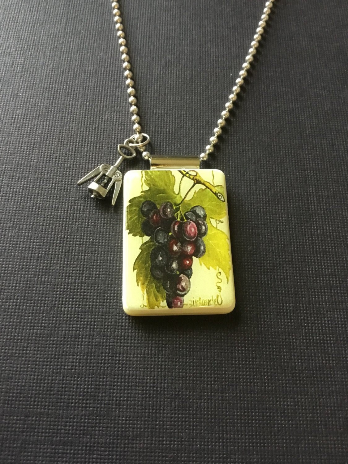 Wine Lovers Jewelry Wine grape jewelry grapes necklace wine Etsy