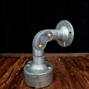 Industrial Desk Lamp | Metal Steampunk Light | Bookend Table Lamp | Dark Academia Office Accent BKE-02 bild 8
