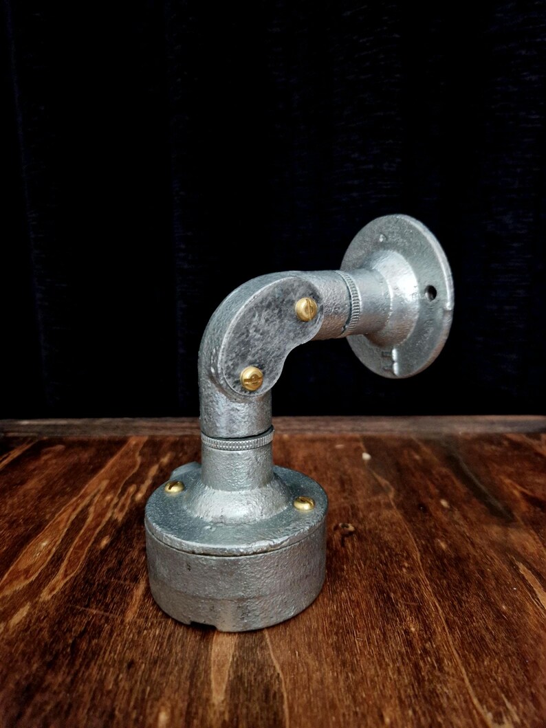 Industrial Desk Lamp | Metal Steampunk Light | Bookend Table Lamp | Dark Academia Office Accent BKE-02 bild 8
