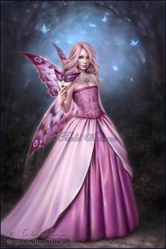 Items similar to Titania Fairy Queen Art Print on Etsy