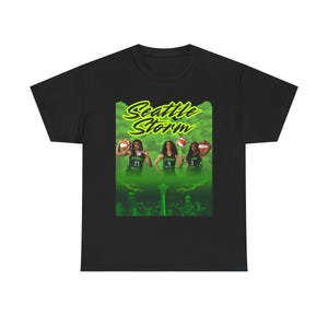 Seattle Storm Stylish Sportswear, WNBA ,Fan Apparel, Game Day Shirt, Gift for Sports Lovers, Comfortable Casual Wear
