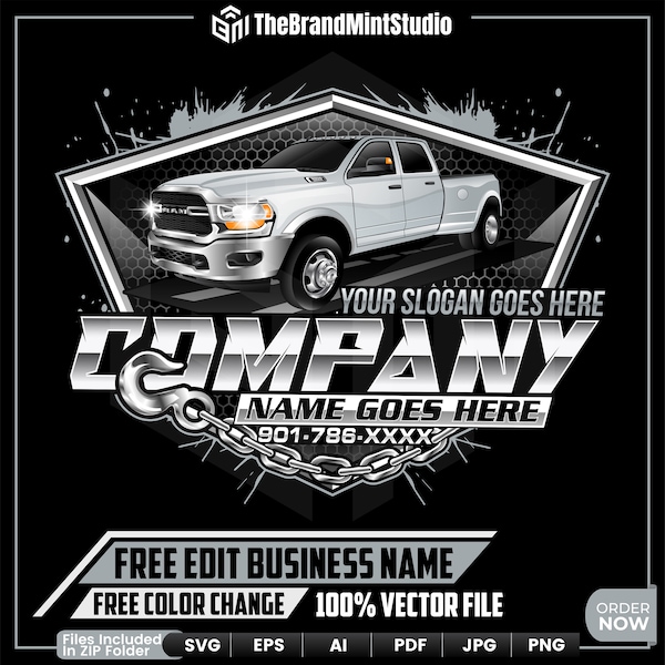 Hotshot Trucking Logo - Etsy