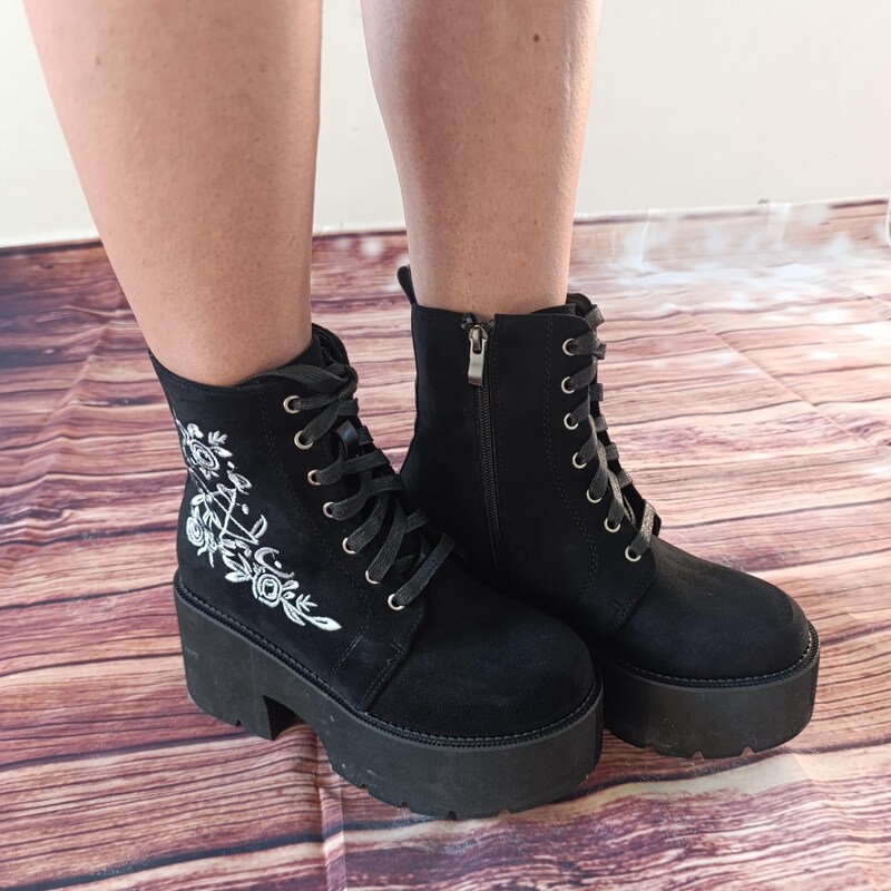 cheap goth boots