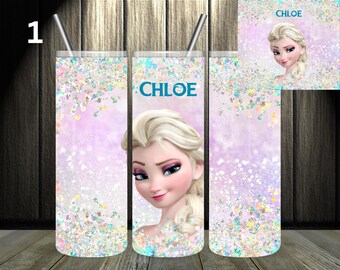 20 Ounce Custom /Personalized Frozen Skinny Tumblers