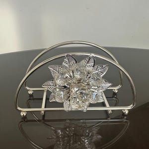 Portatovaglioli DII assortiti in argento (set da 4) on