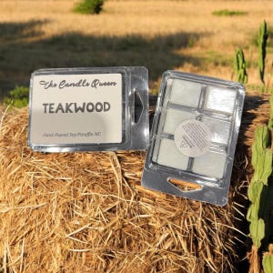 Teakwood wax melts