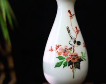 中国の手描き陶器の瓶。 - Etsy 日本