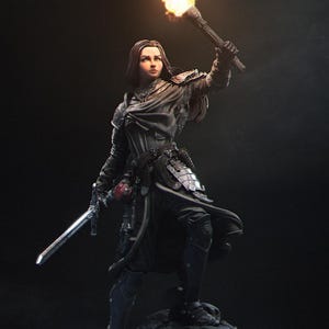 Nameless Hero | 12K High-Res Collectible Figure | Gift for Fantasy & RPG Fans | Model Painting | Garage Kit | Model Kit | Nerikson