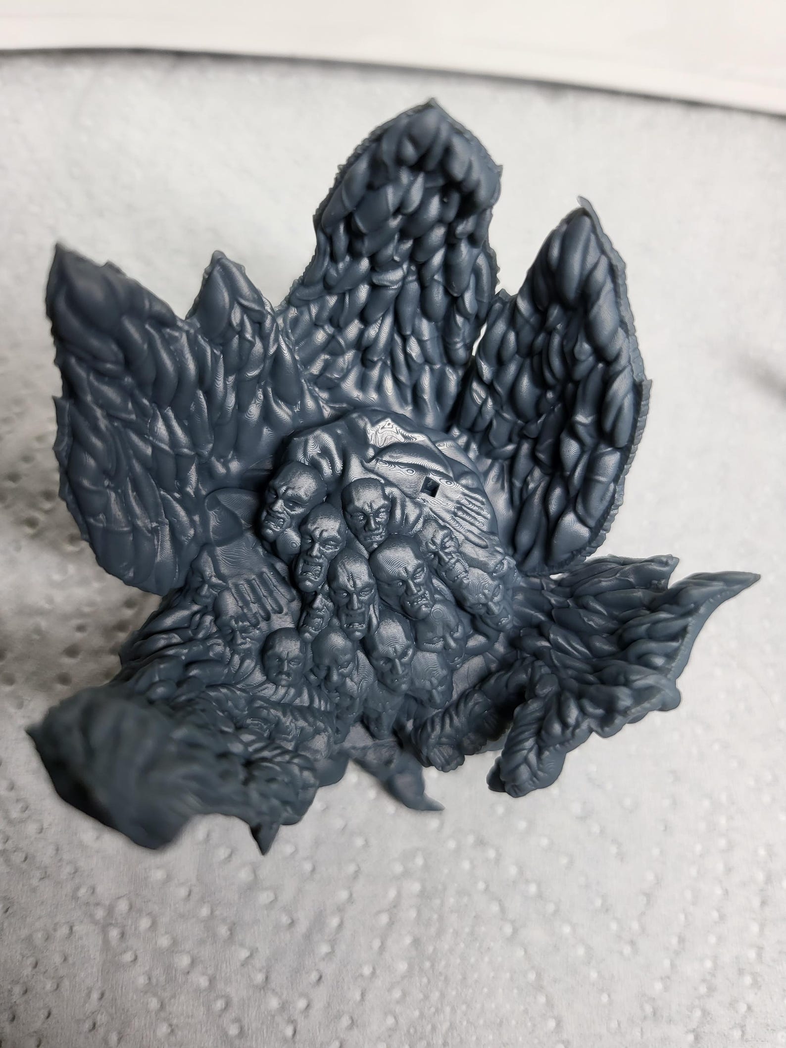 Pure Evil Falcon Demon | 3D Printed Collectible Figure | for Manga ...