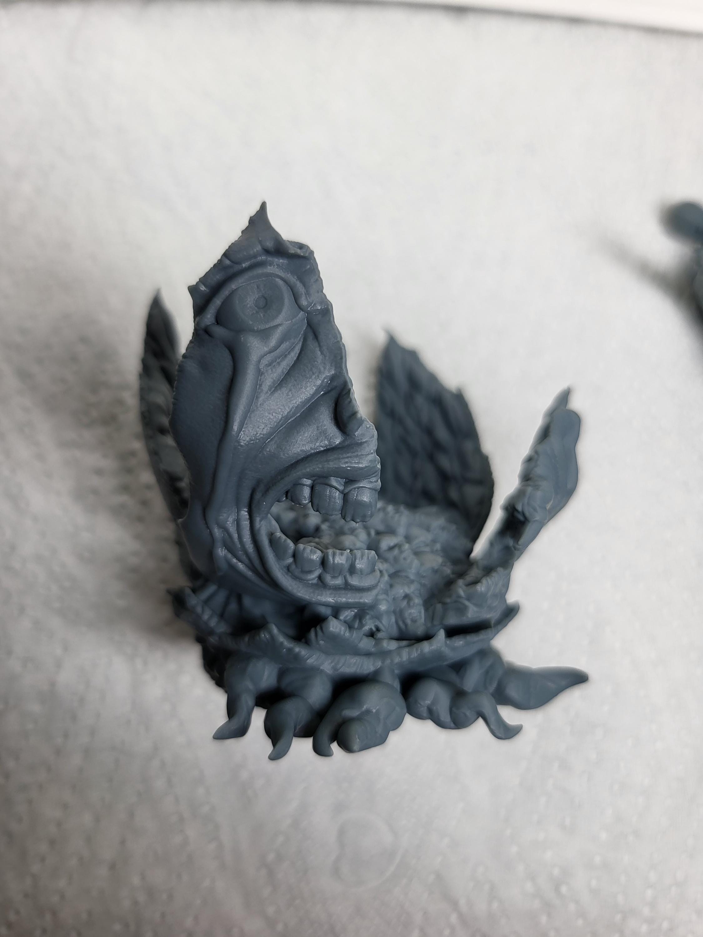 Pure Evil Falcon Demon | 3D Printed Collectible Figure | for Manga ...