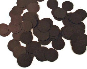 Funfetti Paper Confetti  Dots in Jet Black Quantity 300