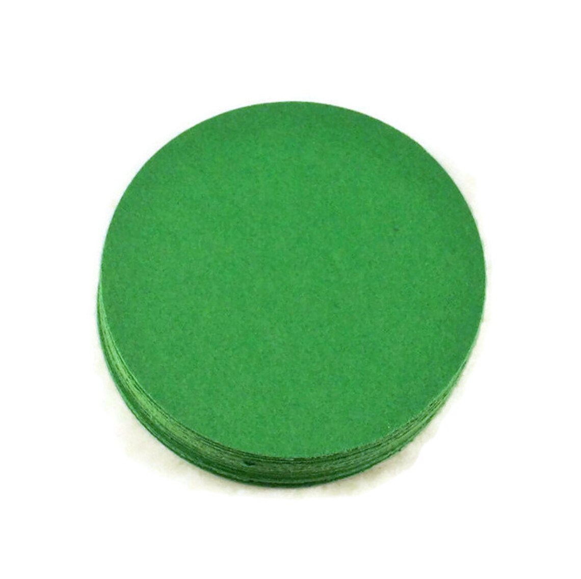 Die Cut Paper Circles 2 Inch Circles in Green Quantity 50 Etsy