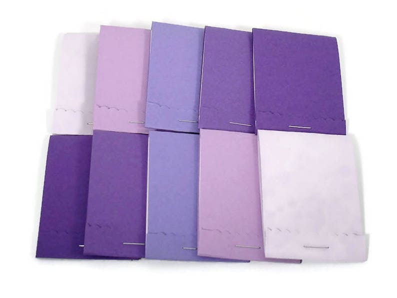 Set of 20 Matchbook Notepads Baby Shower Favors Mini Note Pads Etsy