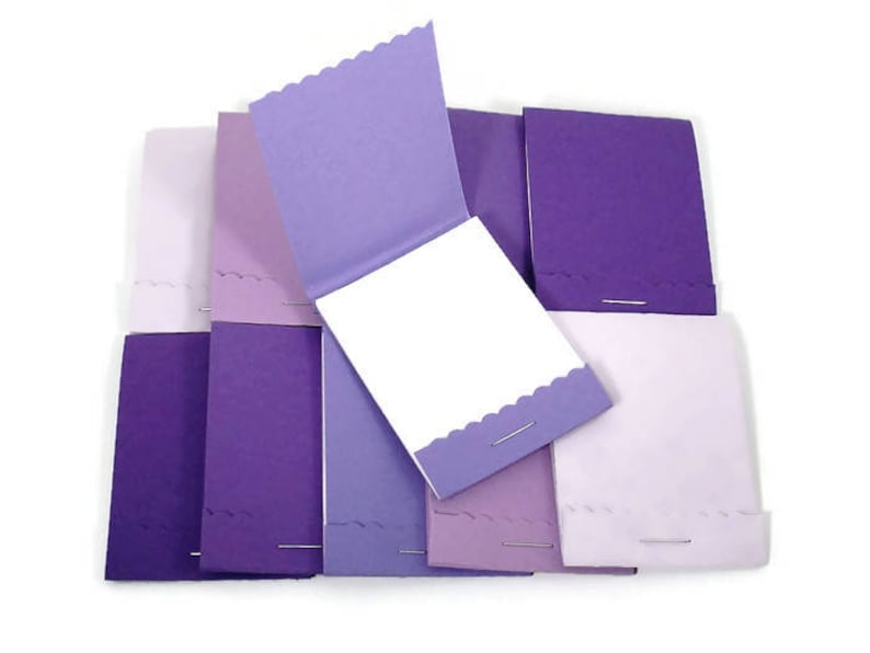 Set of 20 Matchbook Notepads Baby Shower Favors Mini Note Pads Etsy