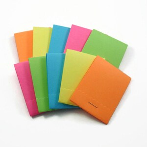 Mini Notepads Set of 20 Match Books Mini Note Pads in South Beach image 3