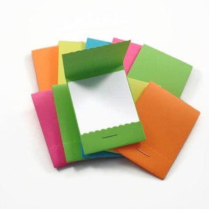 Mini Notepads Set of 20 Match Books Mini Note Pads in South Beach image 4