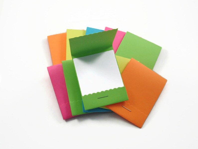 Mini Notepads Set of 20 Match Books Mini Note Pads in South Beach image 4